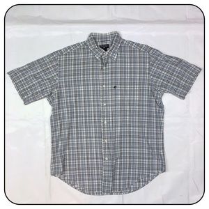 Ralph Lauren Medium Button Up Short Sleeve Plaid